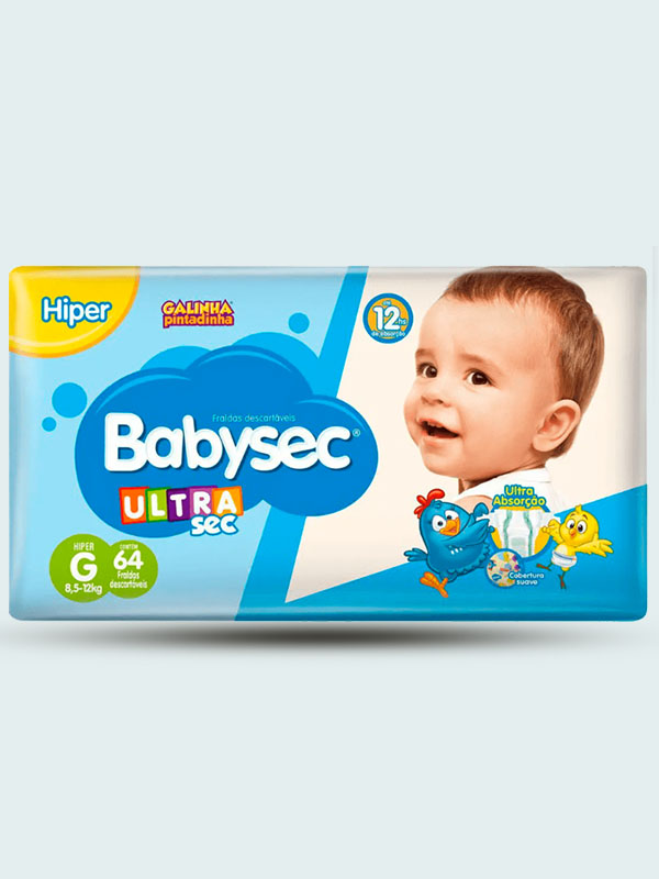 Fralda infantil Babysec UltraSec