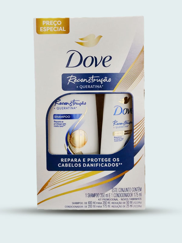Dove Shampoo 350ml + Condicionador